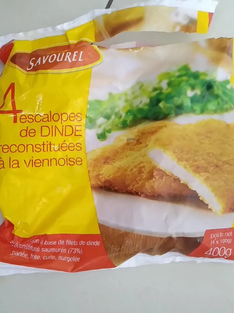 Escalopes de dinde viennoise