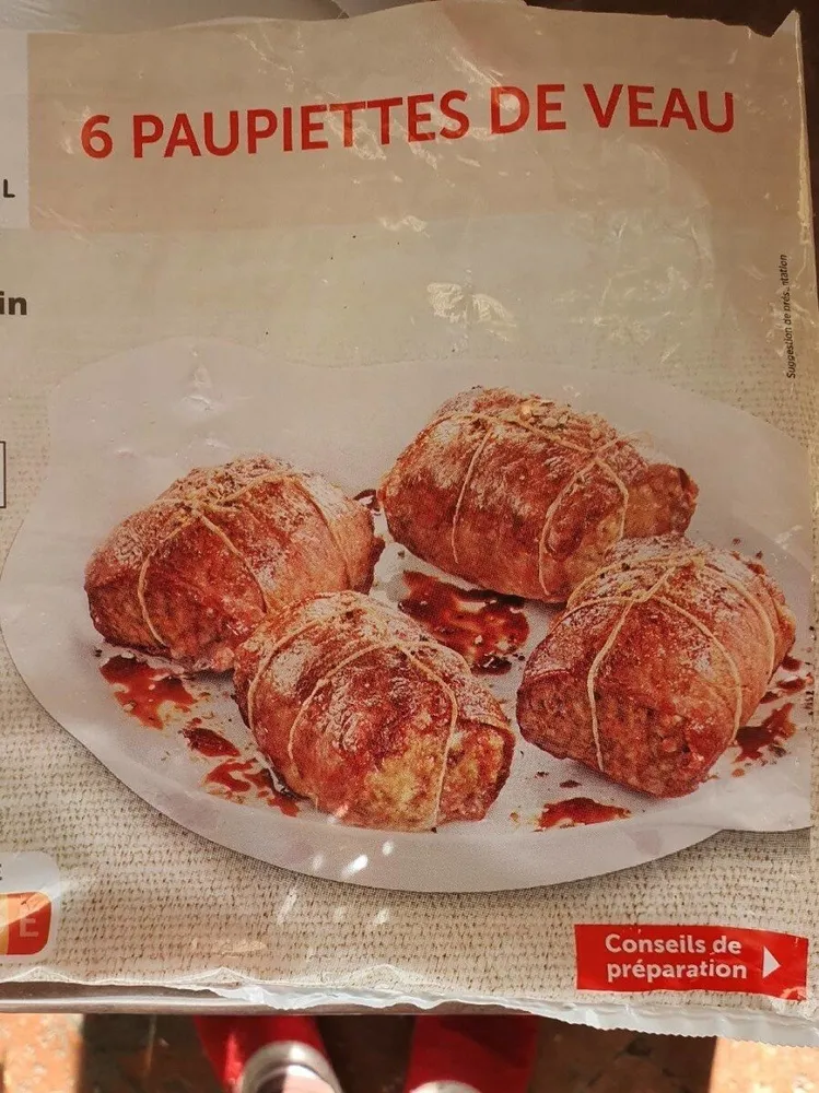Paupiette de veaux