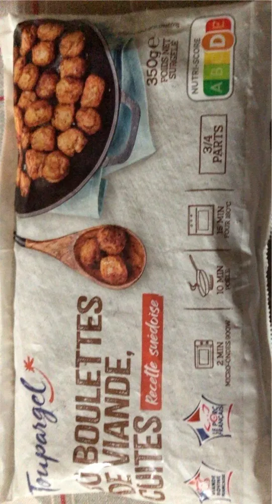Boulettes de viande cuites