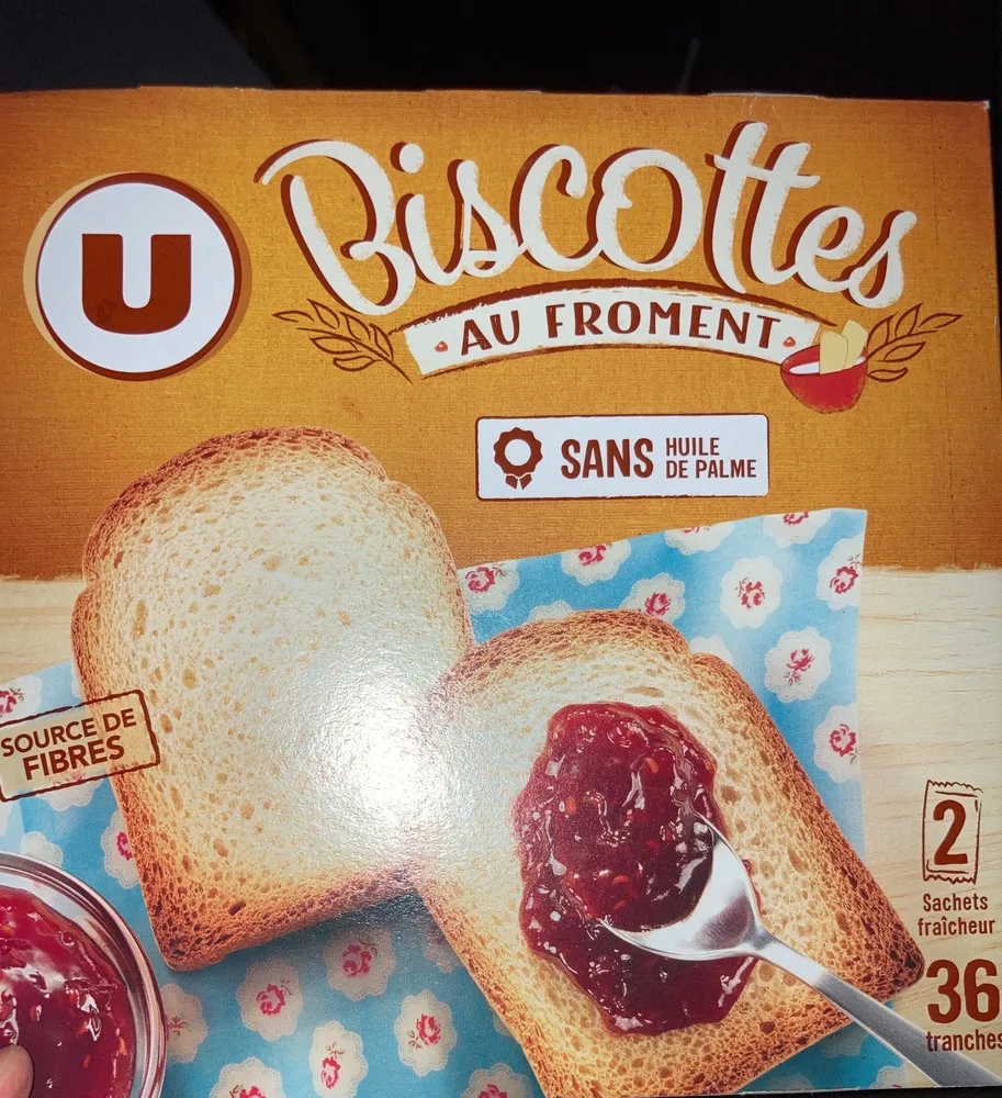biscottes au froment