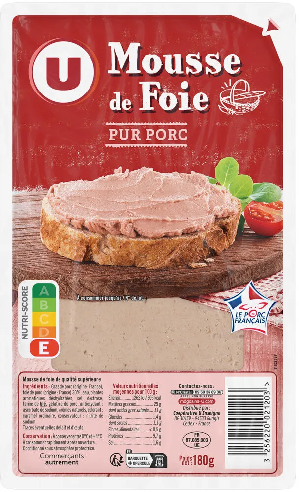 Mousse de foie - 180g