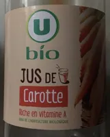 Jus de carotte Bio