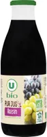 Pur jus de raisin bouteille en verre de 1l