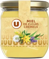 Miel crémeux Mille fleurs pot en verre de 500g
