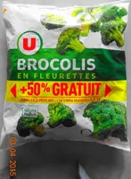 Brocolis en fleurette, +50% gratuit