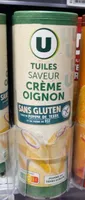 Tuiles saveur crème oignon sans gluten, tubo 170g