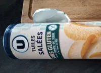 Tuiles salées sans gluten
