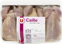 Caille sans tête prête à cuire