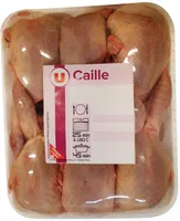 Caille sans tête prête à cuire, France, 6 pièces, 1,020kg