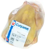 Coquelet jaune prêt à cuire, France, 1 pièce