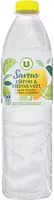Boisson à base d'eau de source arômatisée citron-citron vert sans sucre 1,5L