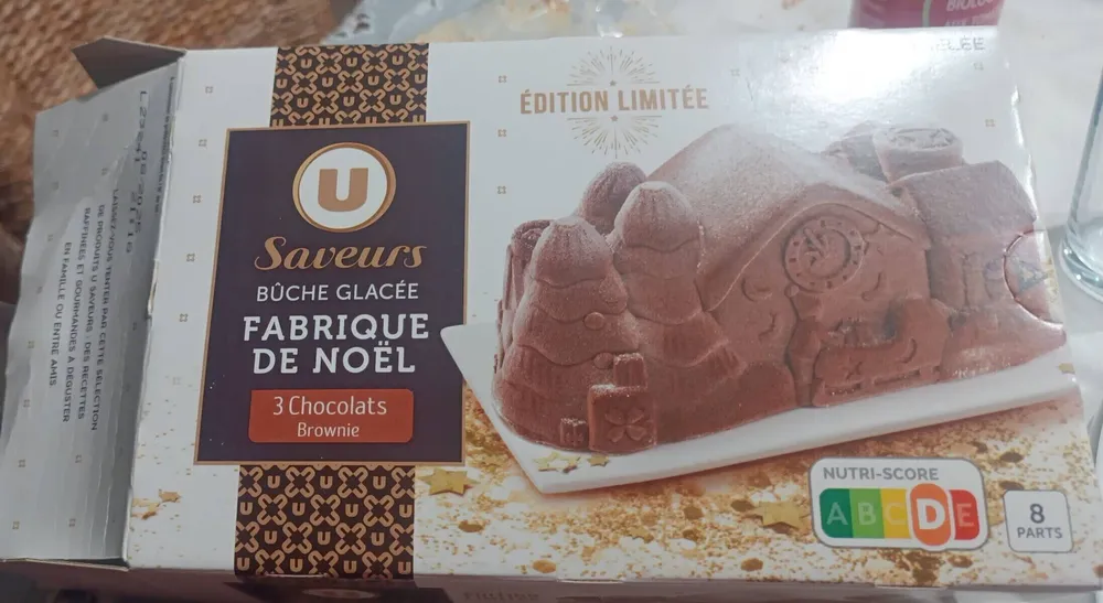 Bûche glacée 3 chocolat, 500g