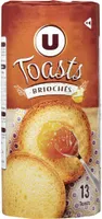 Toasts briochés nature