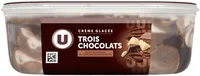 Bac crème glacée 3 chocolats - 496g