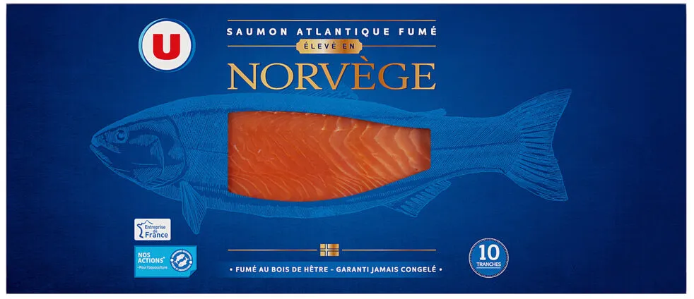 Saumon Atlantique Norvège fumé