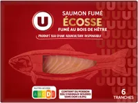 Saumon fumé Atlantique, Ecosse, 6 tranches - 225g