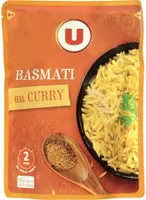 Riz basmati au curry micro-ondable 2 minutes