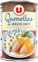 Quenelles de brochet sauce nantua aromatisée