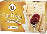 Tartines grillées craquantes au froment