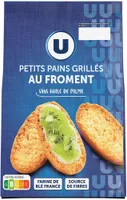 Petits pains grillés au froment 225g