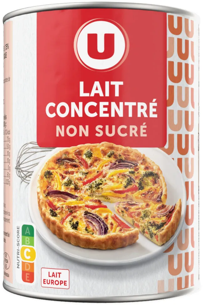 Lait concentré non sucré 7,5%MG, 410g