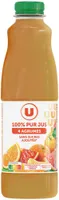 Pur jus 4 agrumes bouteille de 1l