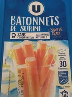 Batonnets de surimi