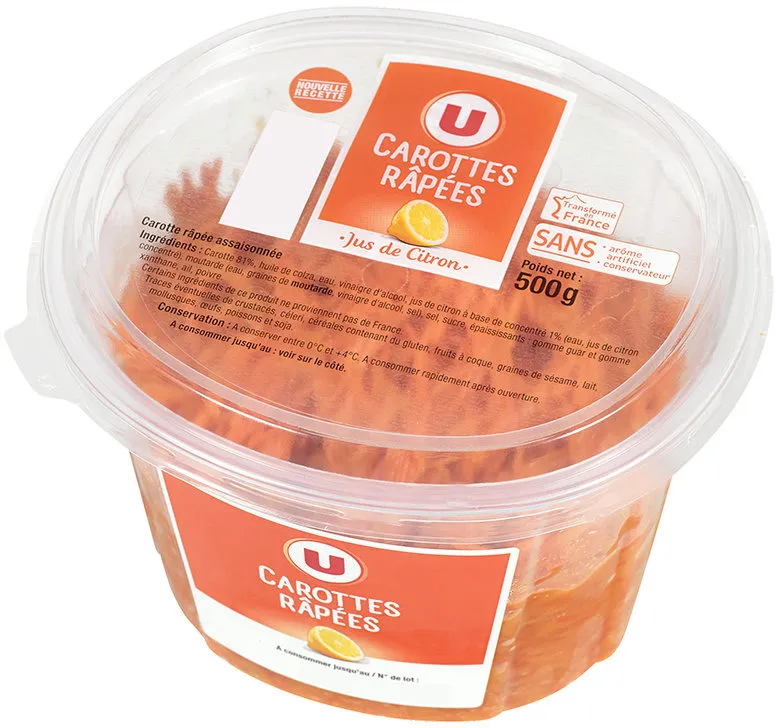 Carottes râpées