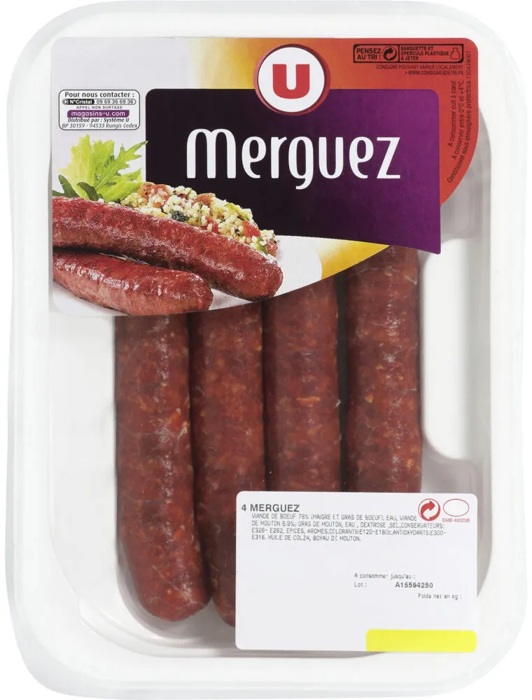 Merguez boeuf/mouton