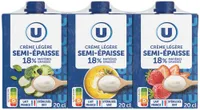 Crème semi-épaisse UHT 18%MG