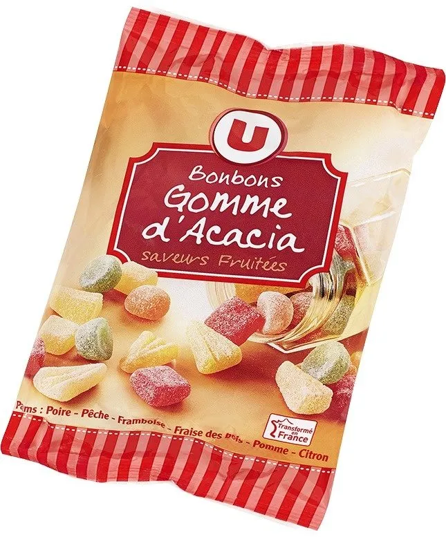 Gommes saveurs fruitées