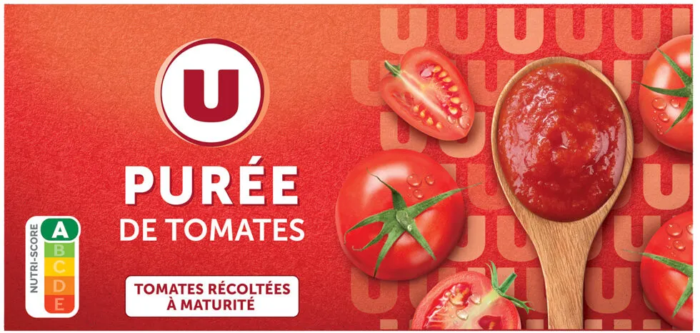 Sauce coulis de tomate Purée de tomate 3 briques, 200g
