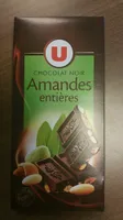 Chocolat noir aux amandes Tablette de 200g