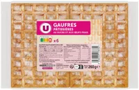Gaufres pâtissières au sucre, 260g