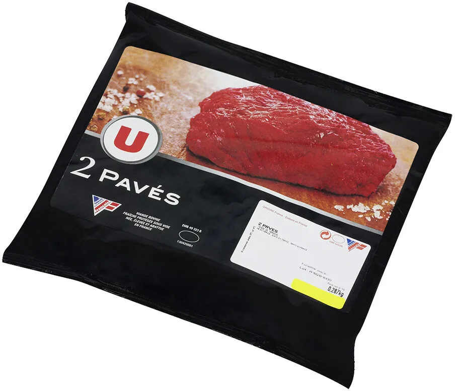 Pavé de boeuf ***, à griller, France, 2 pièces