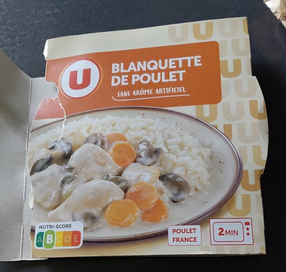 BLANQUETTE DE POULET