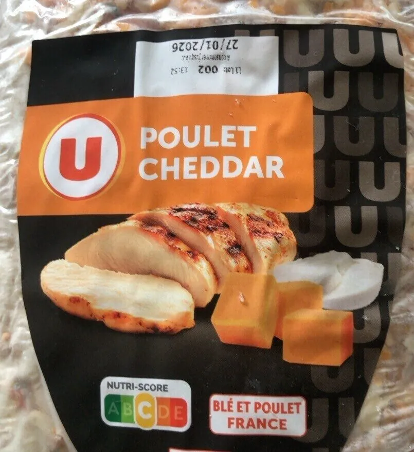 Pizza poulet cheddar