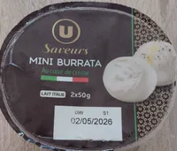 Mini burrata U Saveurs