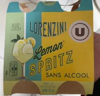 Mocktail sans alcool Lemon Spritz Lorenzini