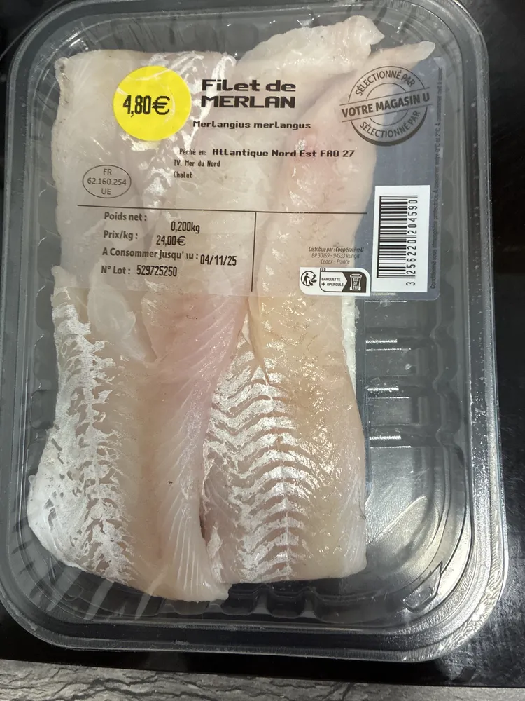 Filet de merlan