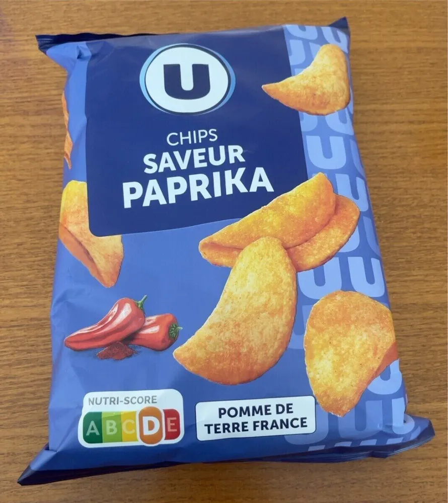 Chips saveur paprika
