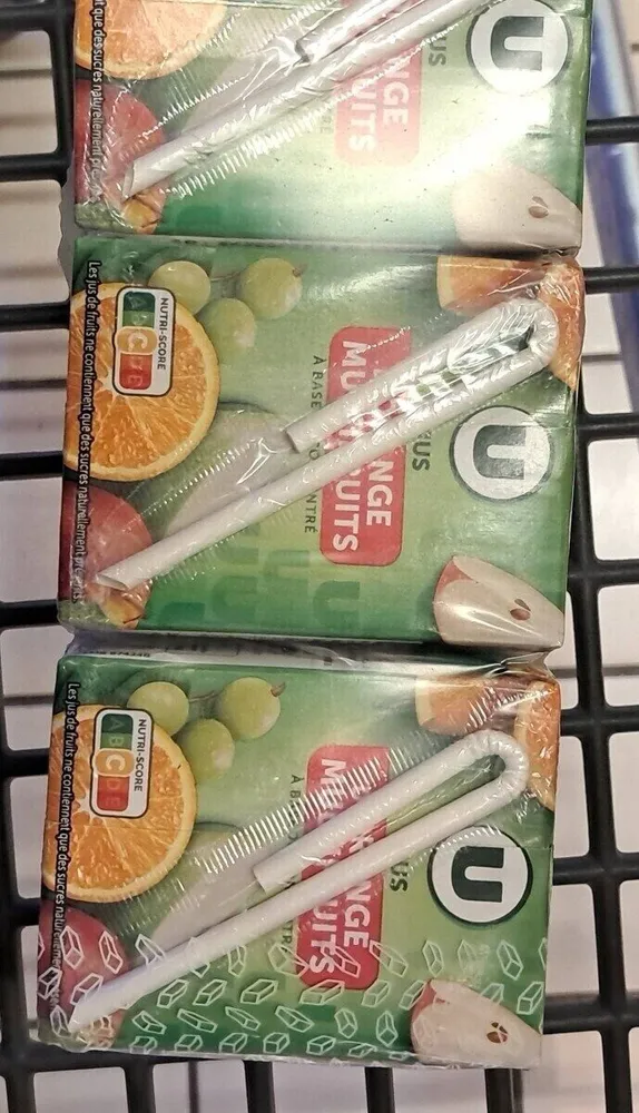 Jus d'orange multifruits