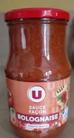 Sauce façon bolognaise bocal de 680g