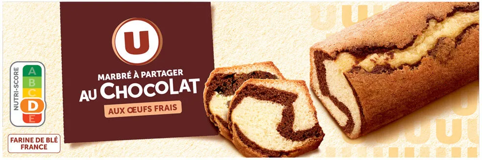 Gâteau marbré chocolat étui de 300g