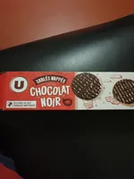 Biscuits Sablés nappés au chocolat noir boîte de 200g