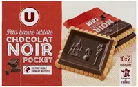 Petit beurre tablette de chocolat noir 10 pochon de 2 - 250g