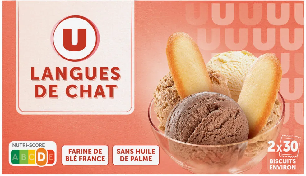 Biscuits Langue de chat 200g