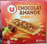 Barres Chocolat Amande aux 4 céréales