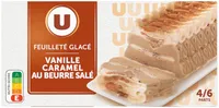 Feuilleté glacé vanille caramel 342g