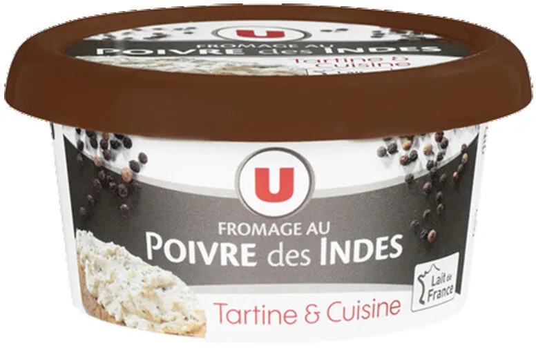 Fromage au poivre au lait pasteurisé 24%MG